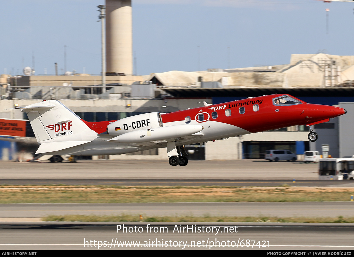 Aircraft Photo of D-CDRF | Learjet 35A | DRF Luftrettung - German Air Rescue | AirHistory.net #687421