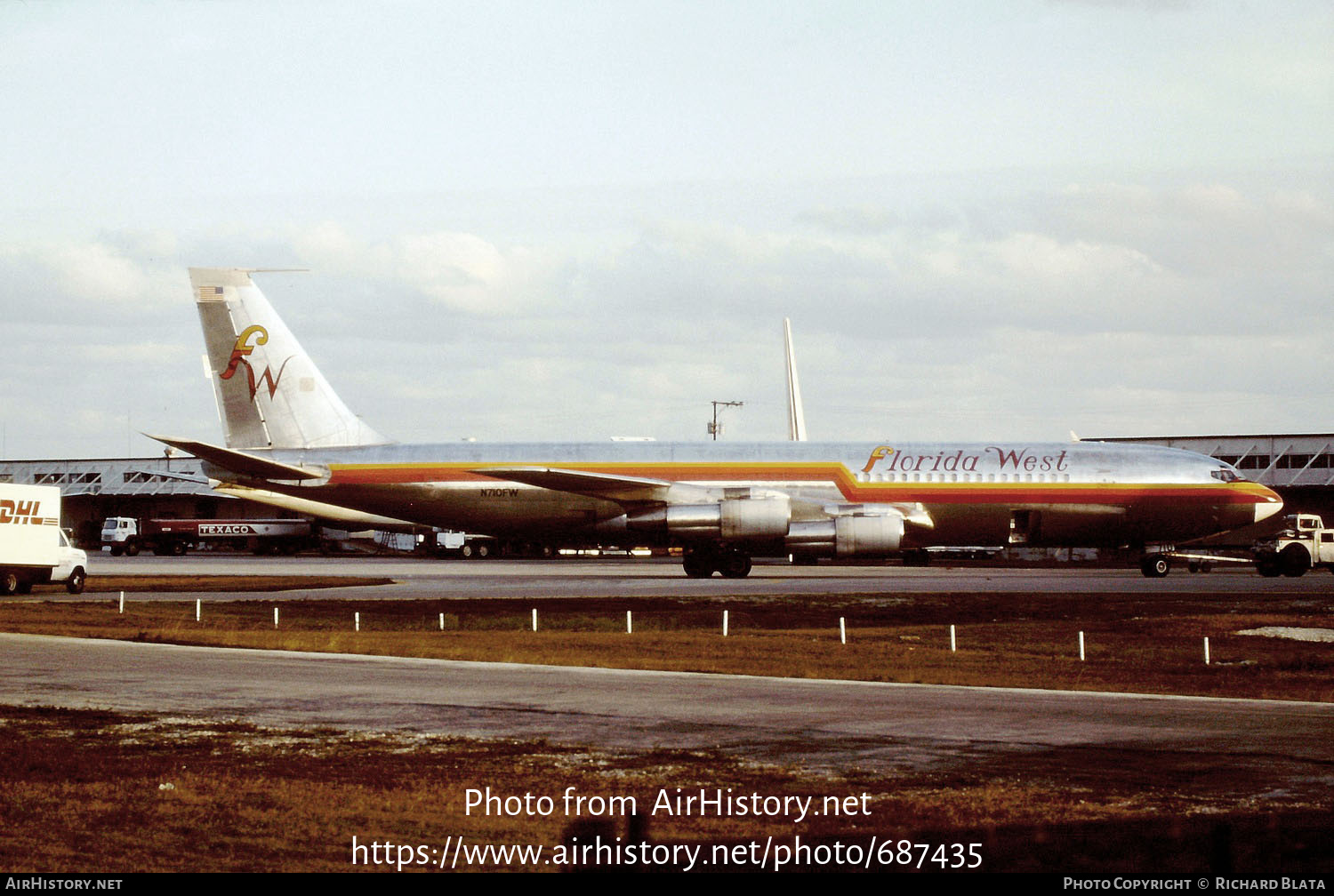 Aircraft Photo of N710FW | Boeing 707-321C | Florida West Airlines | AirHistory.net #687435