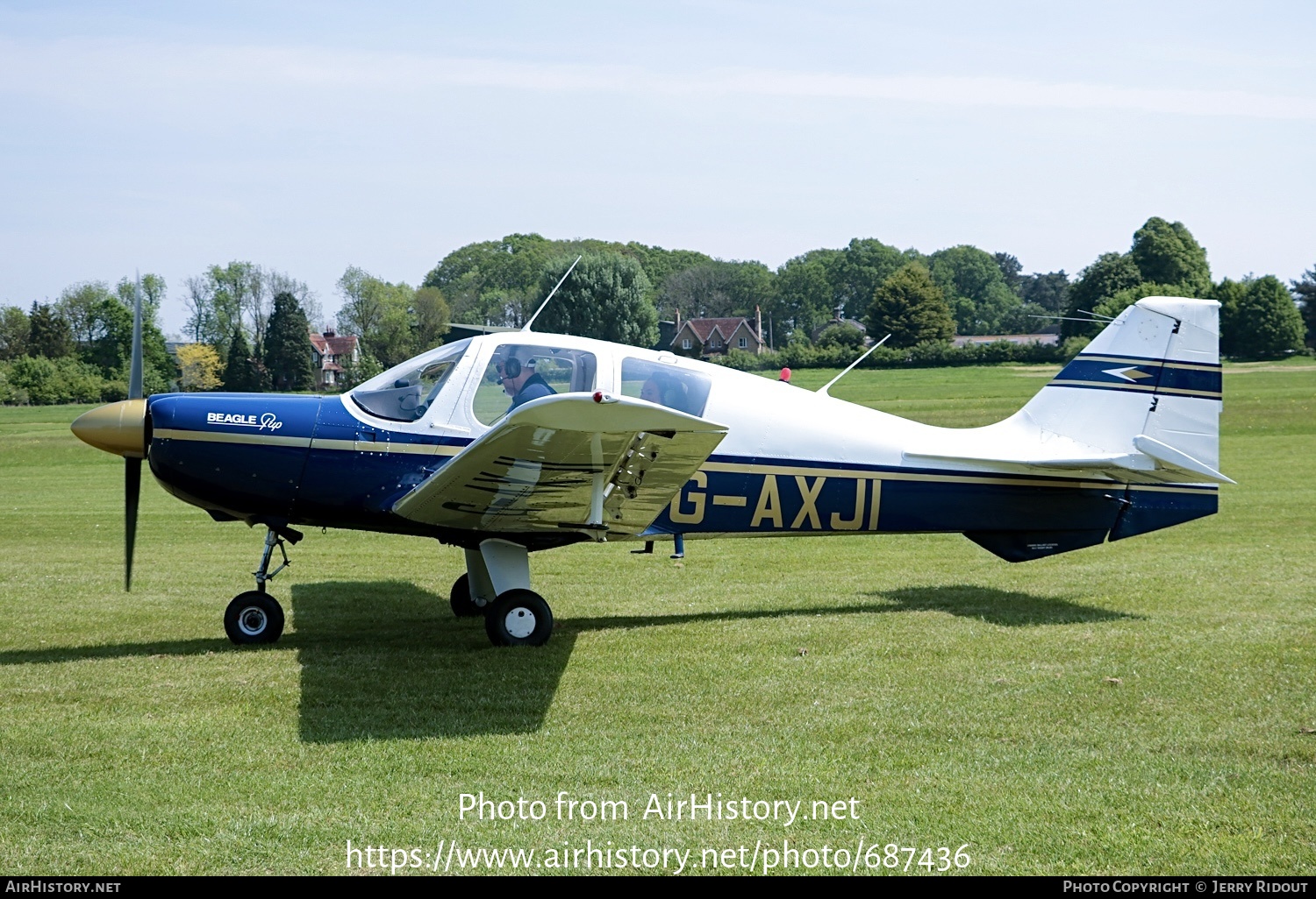 Aircraft Photo of G-AXJI | Beagle B.121 Srs.2 Pup-150 | AirHistory.net #687436