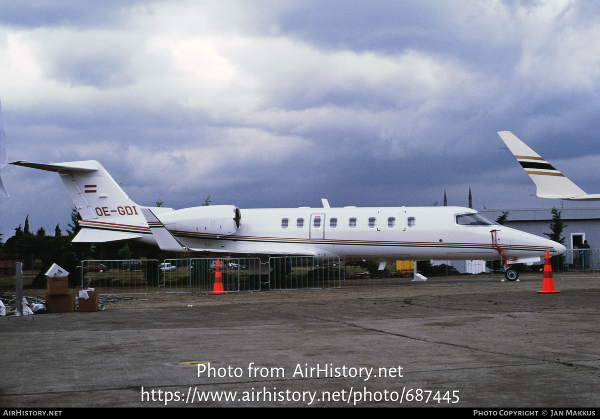 Aircraft Photo of OE-GDI | Learjet 45 | AirHistory.net #687445