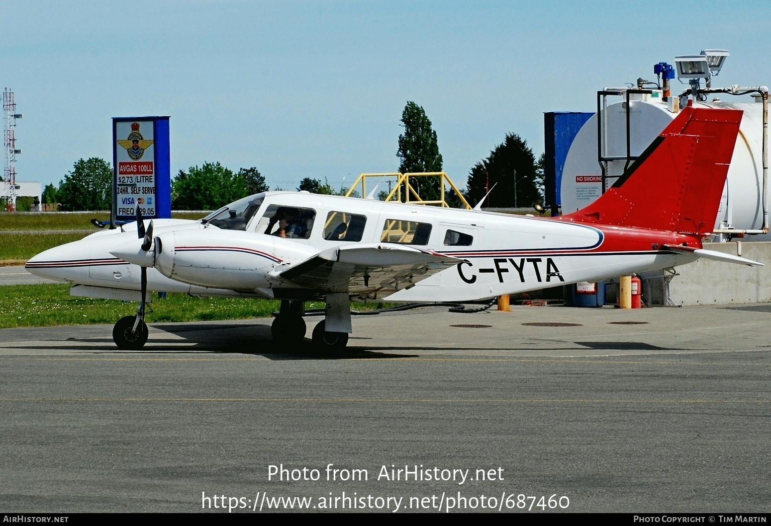 Aircraft Photo of C-FYTA | Piper PA-34-220T Seneca III | AirHistory.net #687460
