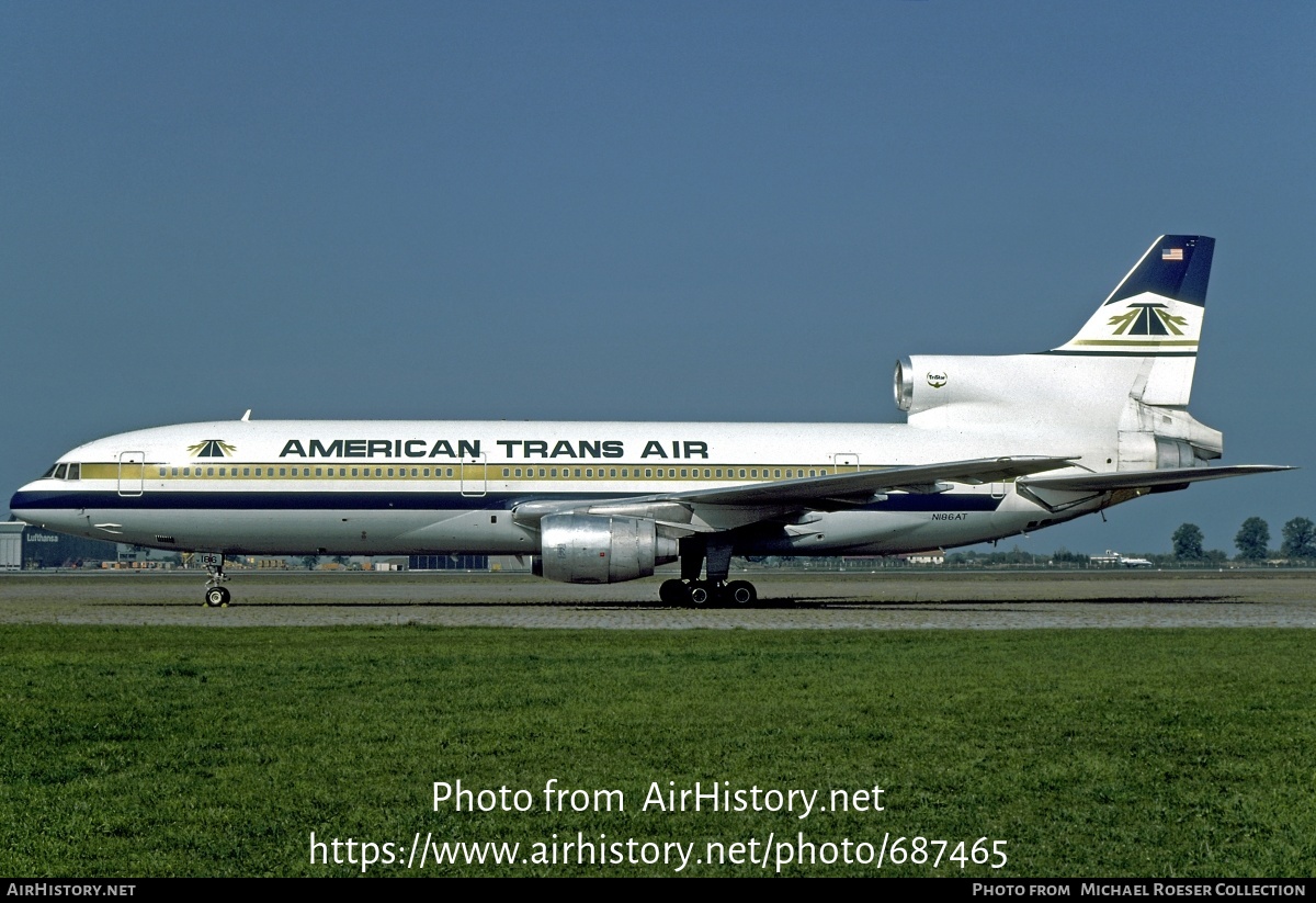 Aircraft Photo of N186AT | Lockheed L-1011-385-1 TriStar 50 | American Trans Air - ATA | AirHistory.net #687465