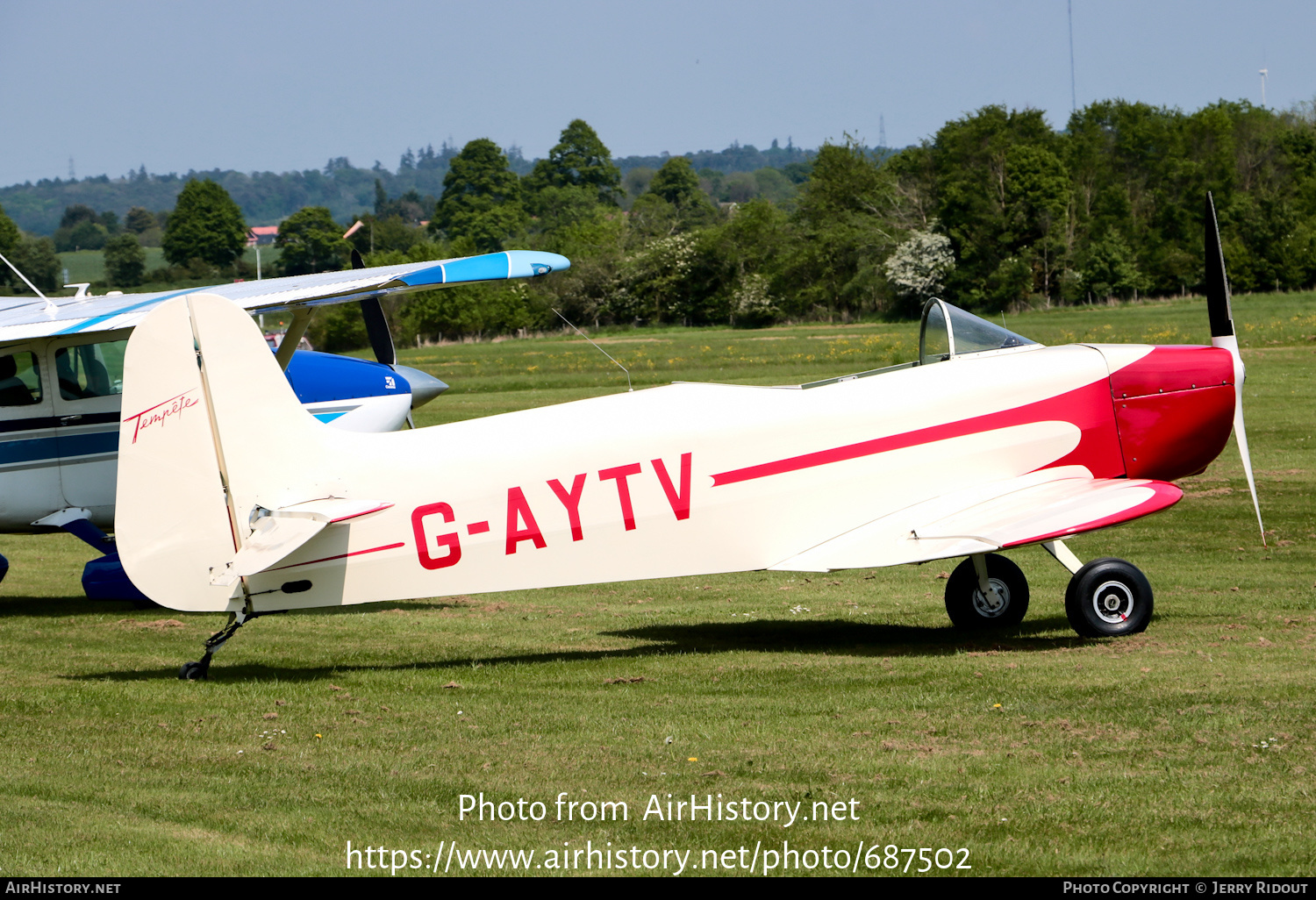 Aircraft Photo of G-AYTV | Jurca MJ-2D Tempete | AirHistory.net #687502
