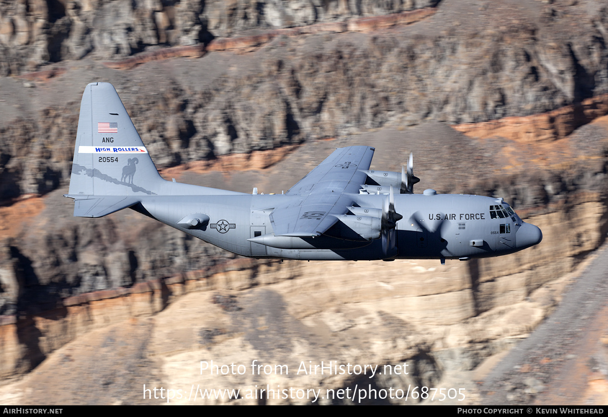 Aircraft Photo of 92-0554 / 20554 | Lockheed C-130H Hercules | USA - Air Force | AirHistory.net #687505