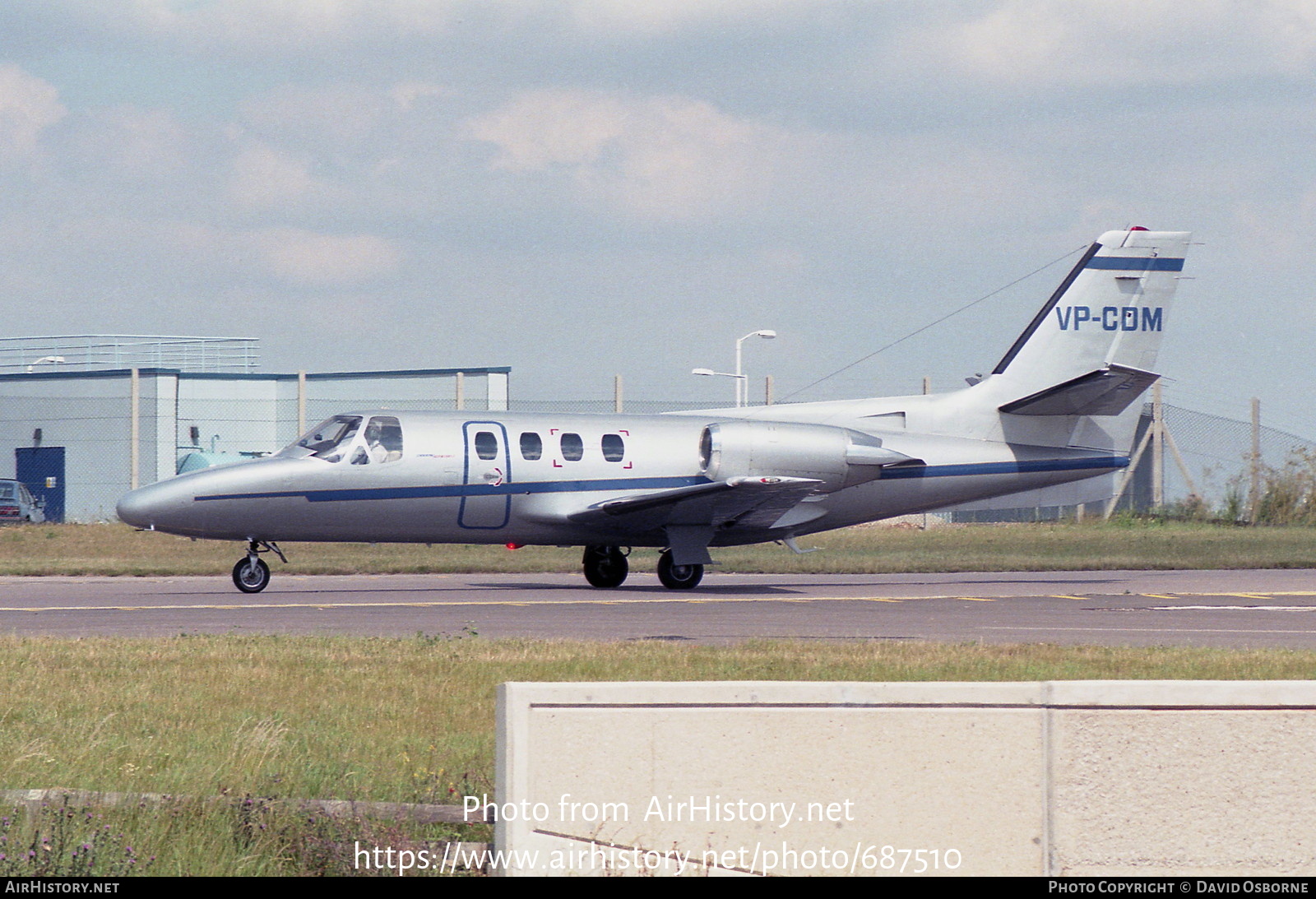 Aircraft Photo of VP-CDM | Cessna 501 Citation I/SP | AirHistory.net #687510