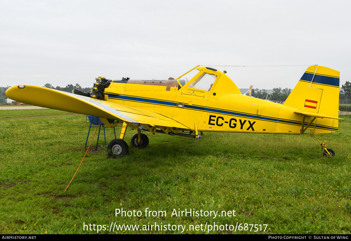 Aircraft Photo of EC-GYX | Air Tractor AT-401 | AirHistory.net #687517