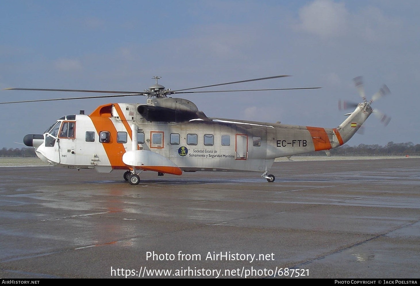 Aircraft Photo of EC-FTB | Sikorsky S-61N MkII | Salvamento Marítimo | AirHistory.net #687521