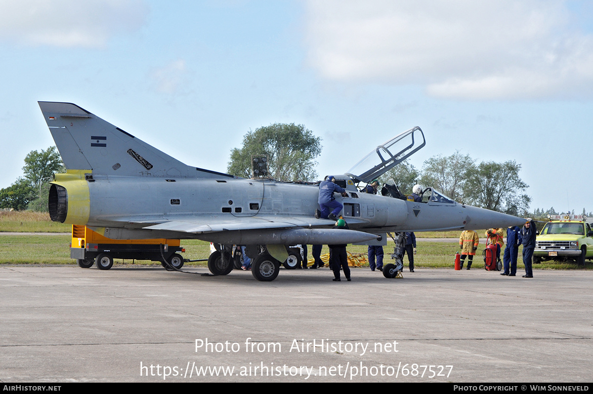 Aircraft Photo of I-002 | Dassault Mirage IIIDA | Argentina - Air Force | AirHistory.net #687527