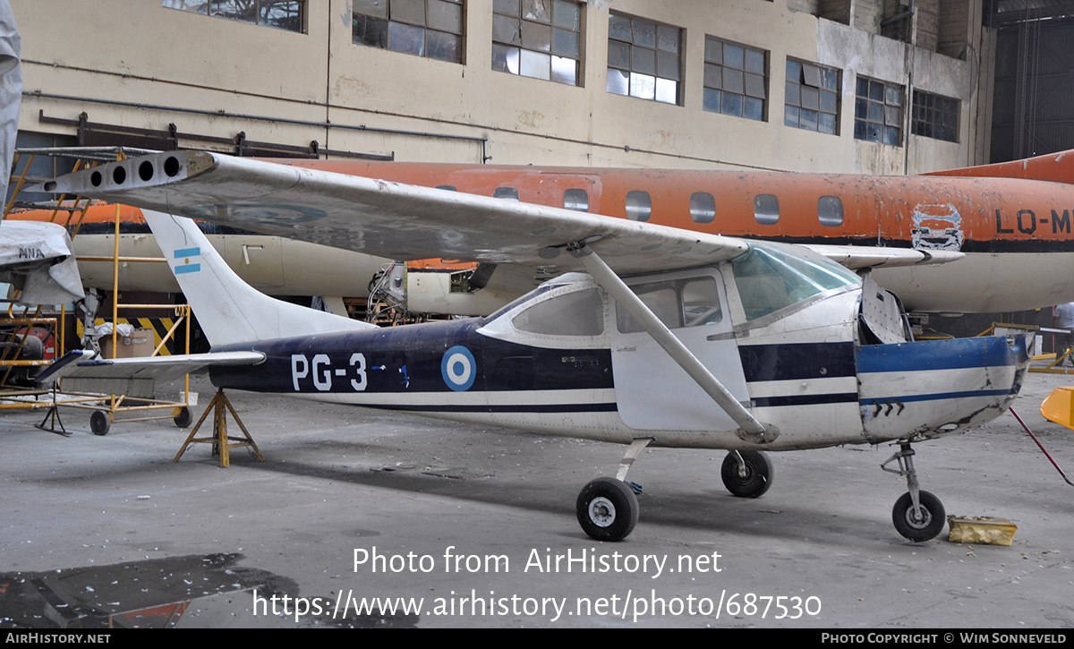 Aircraft Photo of PG-353 | DINFIA A-182J | Argentina - Air Force | AirHistory.net #687530