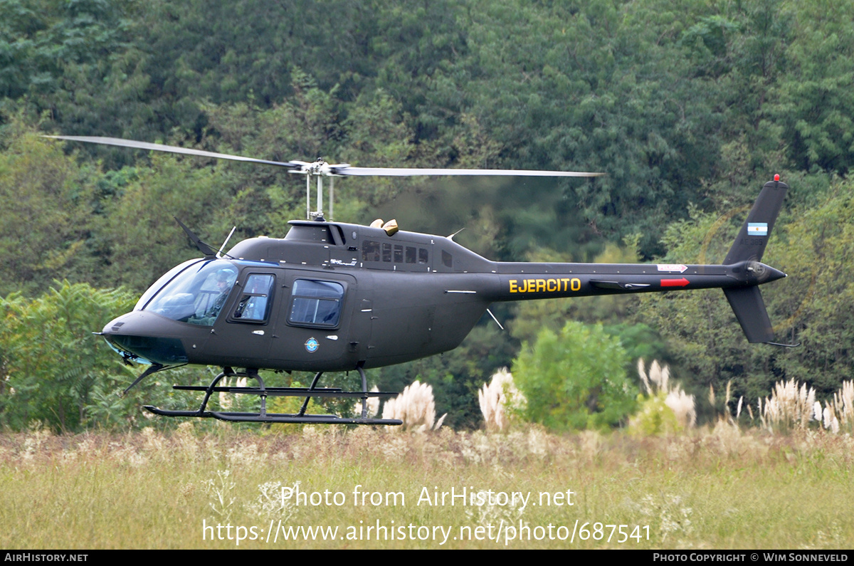 Aircraft Photo of AE-365 | Bell 206B JetRanger | Argentina - Army | AirHistory.net #687541