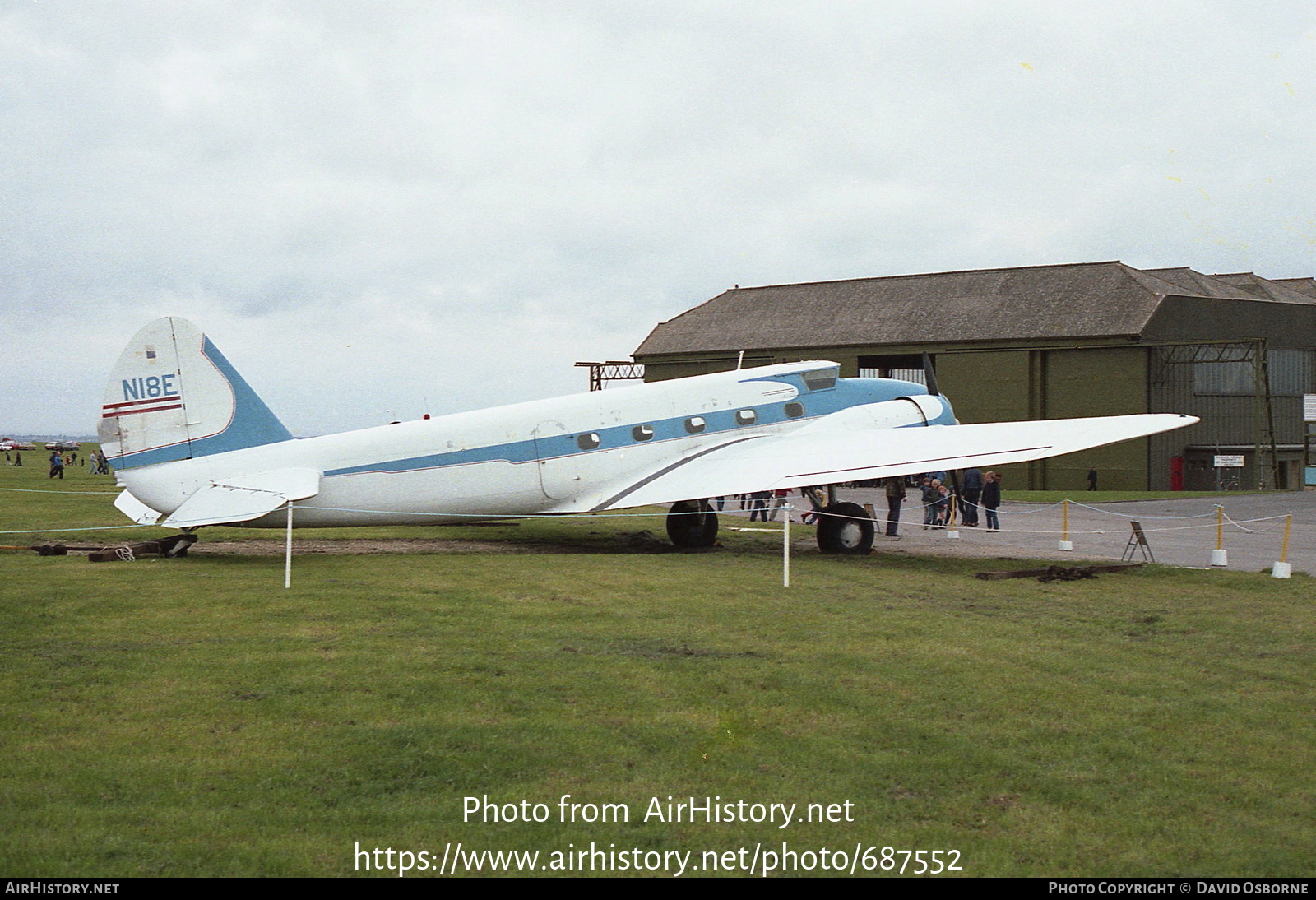 Aircraft Photo of N18E | Boeing 247D | AirHistory.net #687552