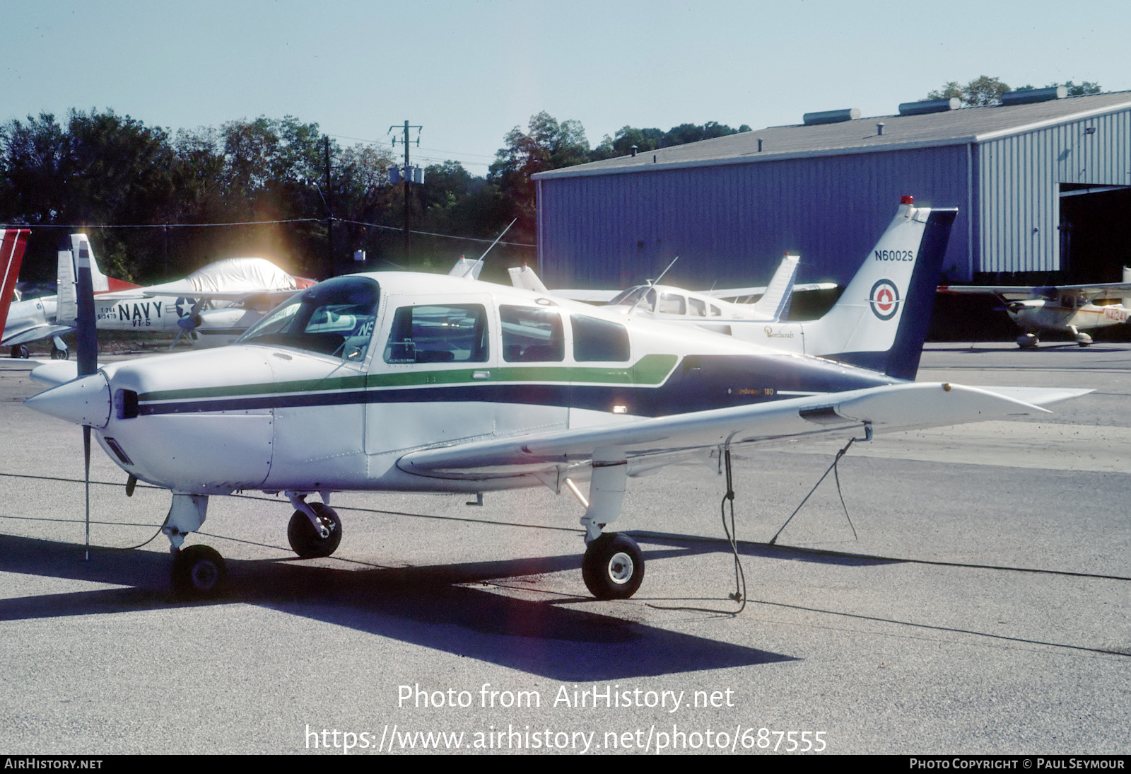 Aircraft Photo of N6002S | Beech C23 Sundowner 180 | AirHistory.net #687555