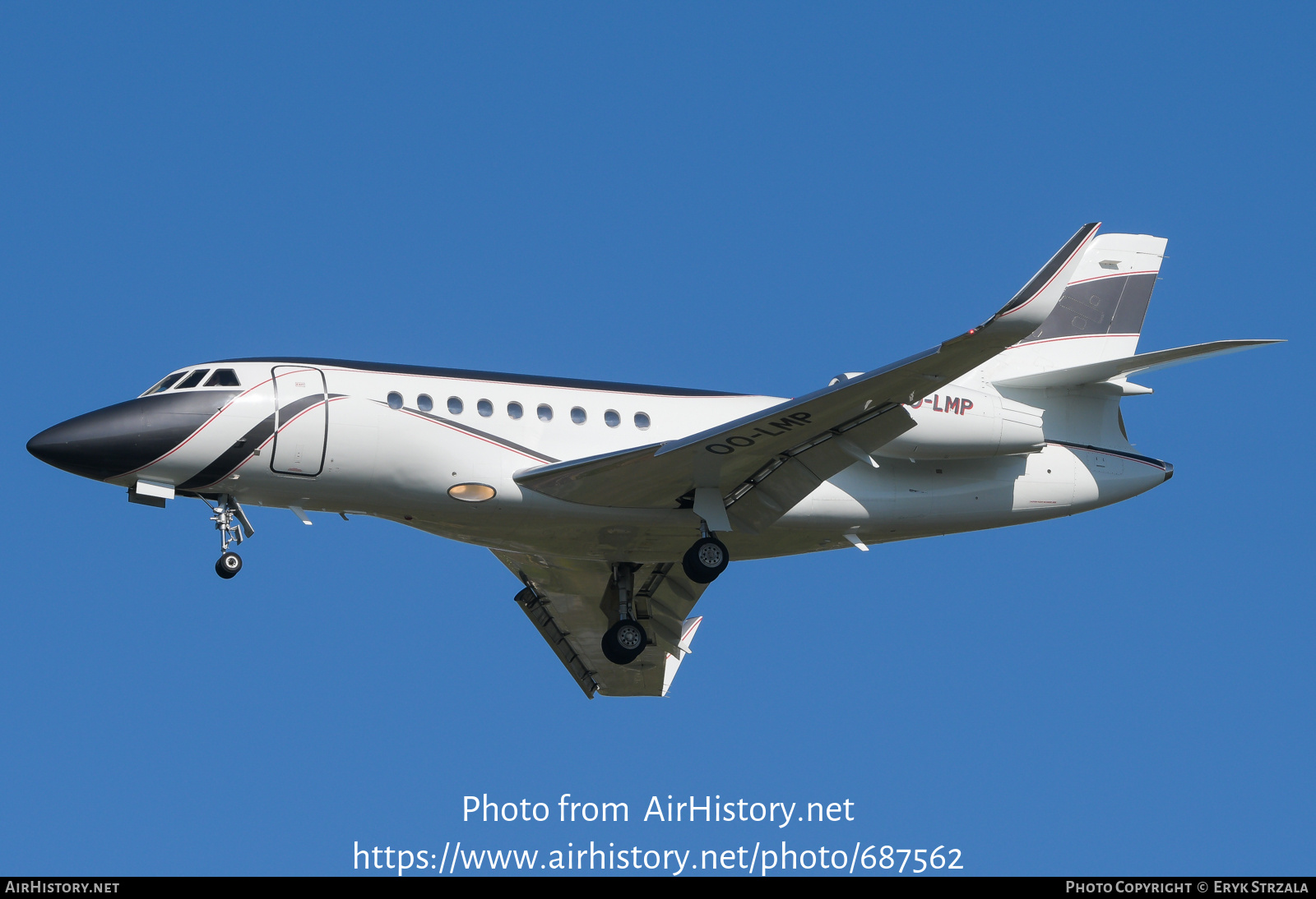 Aircraft Photo of OO-LMP | Dassault Falcon 2000EX | AirHistory.net #687562