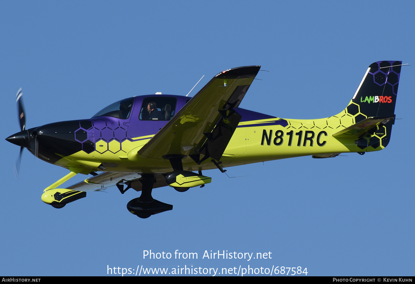 Aircraft Photo of N811RC | Cirrus SR-22T G6-GTS | AirHistory.net #687584