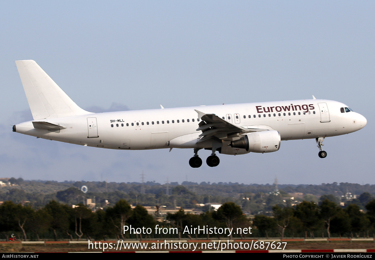 Aircraft Photo of 9H-MLL | Airbus A320-214 | Eurowings | AirHistory.net #687627