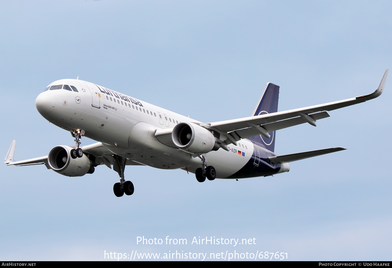 Aircraft Photo of D-AIZR | Airbus A320-214 | Lufthansa | AirHistory.net #687651