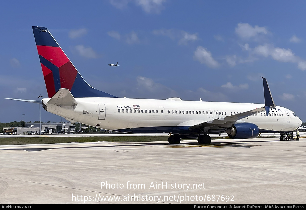 Aircraft Photo of N876DN | Boeing 737-900/ER | Delta Air Lines | AirHistory.net #687692