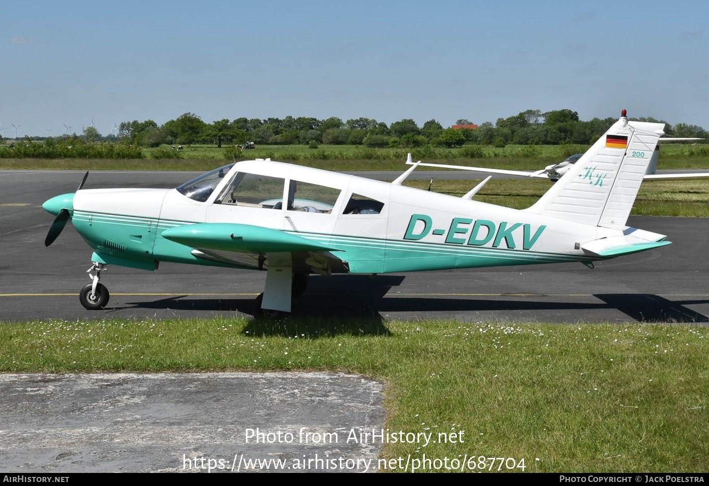Aircraft Photo of D-EDKV | Piper PA-28R-200 Cherokee Arrow | AirHistory.net #687704
