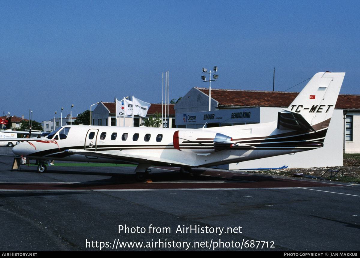 Aircraft Photo of TC-MET | Cessna 560 Citation Ultra | AirHistory.net #687712