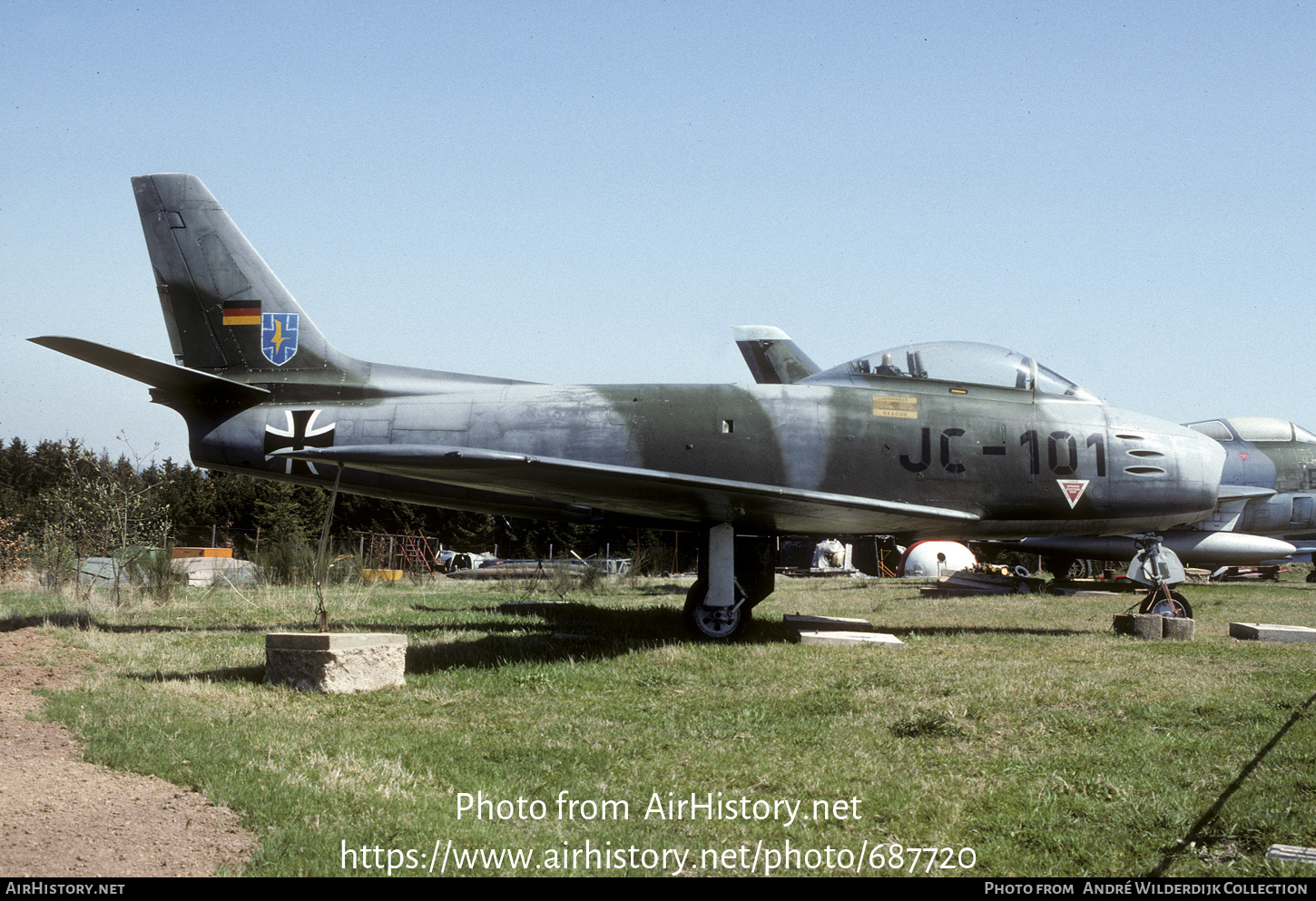 Aircraft Photo of JC-101 | Canadair CL-13B Sabre 6 | Germany - Air Force | AirHistory.net #687720