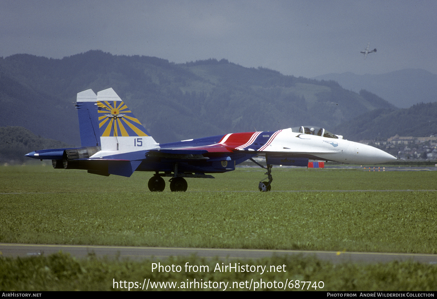 Aircraft Photo of 15 blue | Sukhoi Su-27 | Russia - Air Force | AirHistory.net #687740