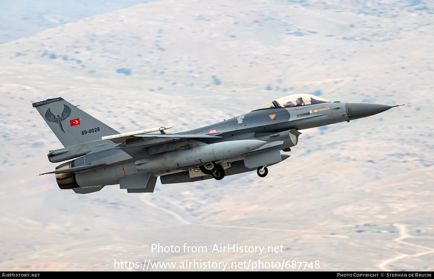 Aircraft Photo of 89-0028 | Lockheed Martin F-16C Fighting Falcon | Turkey - Air Force | AirHistory.net #687748