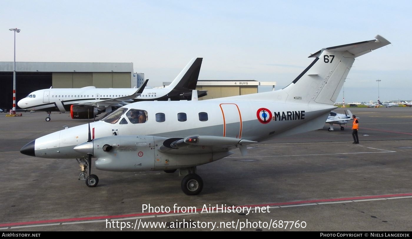 Aircraft Photo of 67 | Embraer EMB-121AN Xingu | France - Navy | AirHistory.net #687760