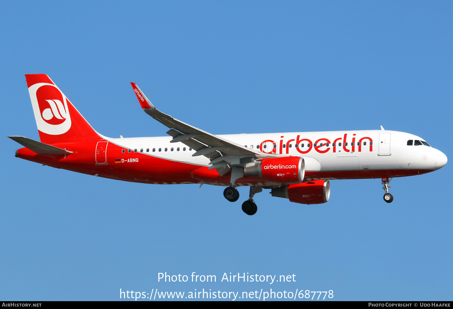 Aircraft Photo of D-ABNQ | Airbus A320-214 | Air Berlin | AirHistory.net #687778