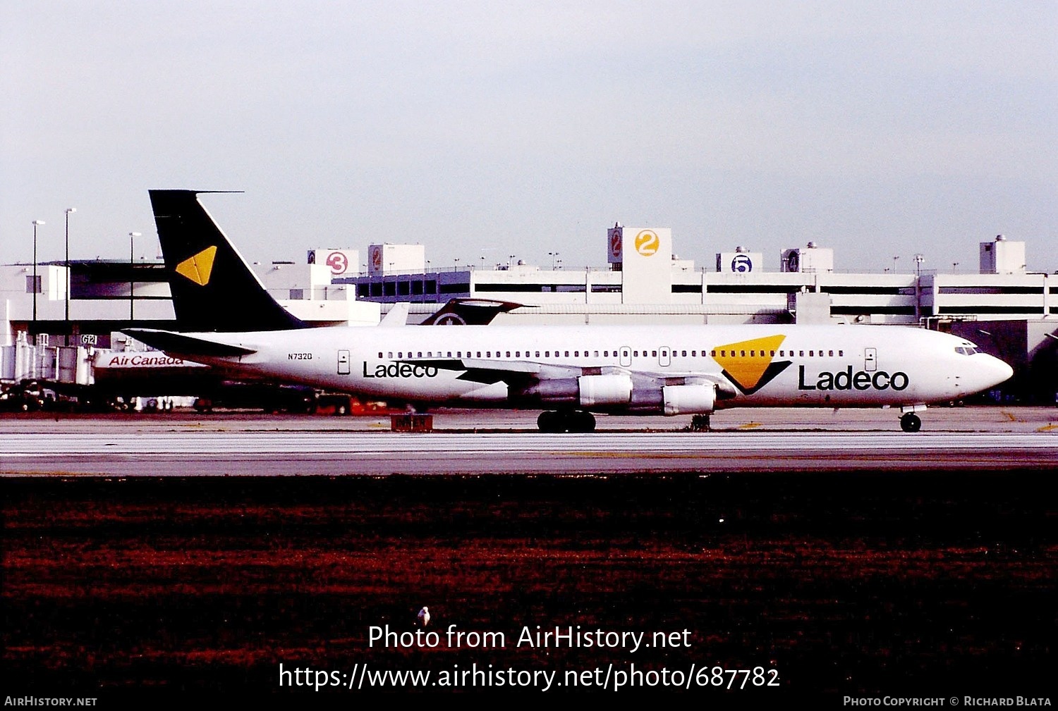 Aircraft Photo of N732Q | Boeing 707-321B | Ladeco | AirHistory.net #687782