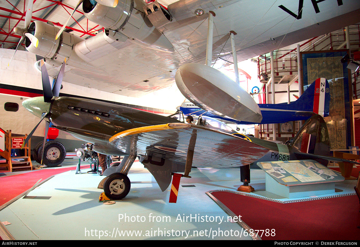 Aircraft Photo of PK683 | Supermarine 356 Spitfire F24 | UK - Air Force | AirHistory.net #687788