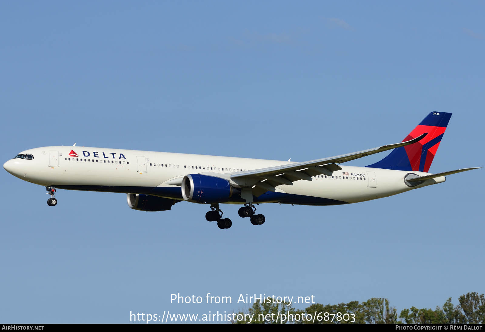 Aircraft Photo of N425DX | Airbus A330-941N | Delta Air Lines | AirHistory.net #687803