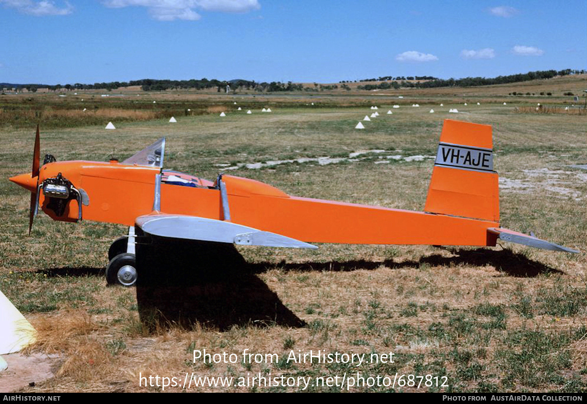 Aircraft Photo of VH-AJE | Evans VP-1 Volksplane | AirHistory.net #687812