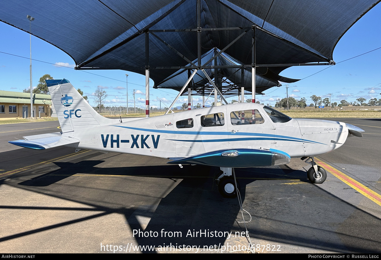 Aircraft Photo of VH-XKV | Piper PA-28-181 Archer TX | Schofields Flying Club | AirHistory.net #687822