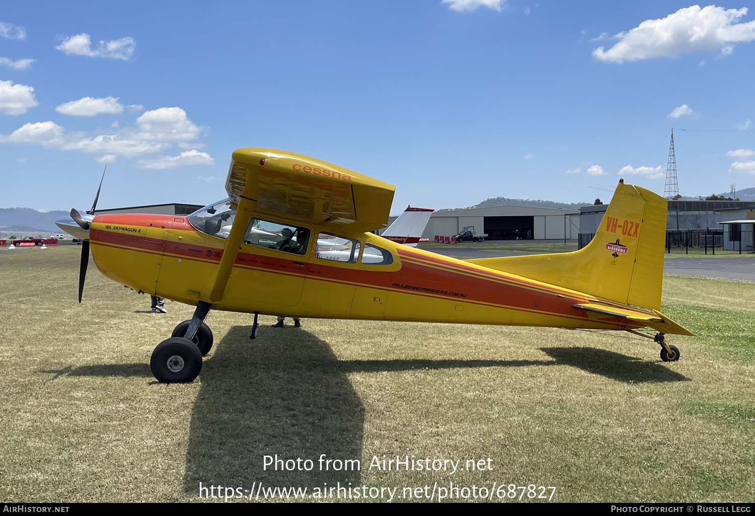 Aircraft Photo of VH-OZX | Cessna A185F Skywagon 185 | Paul Bennet Airshows | AirHistory.net #687827