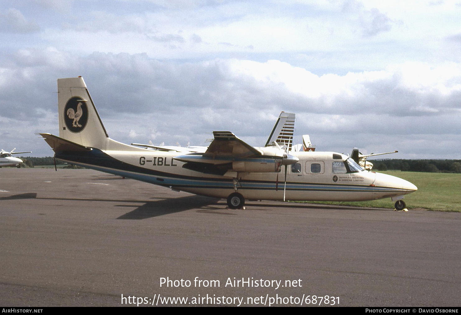 Aircraft Photo of G-IBLL | Aero Commander 690D Jet Prop 900 | Imperial Brewing & Leisure | AirHistory.net #687831