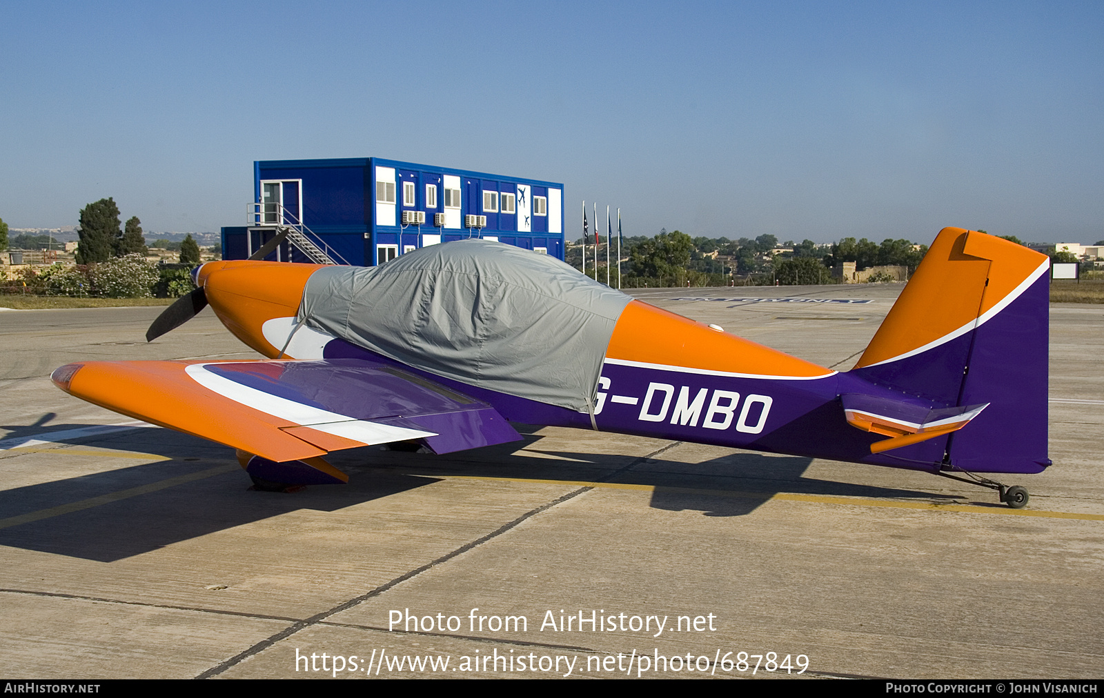 Aircraft Photo of G-DMBO | Van's RV-7 | AirHistory.net #687849