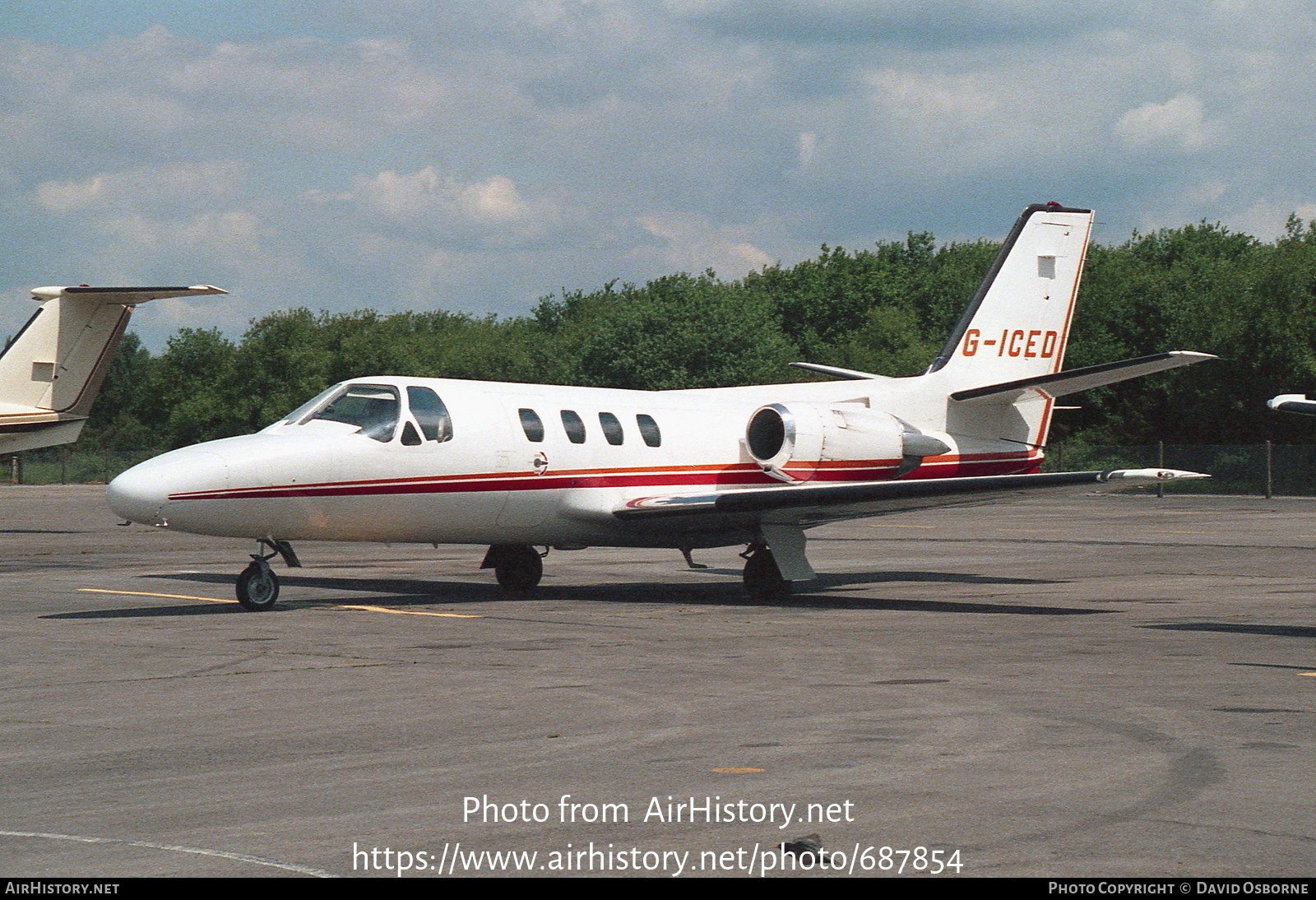 Aircraft Photo of G-ICED | Cessna 501 Citation I/SP | AirHistory.net #687854