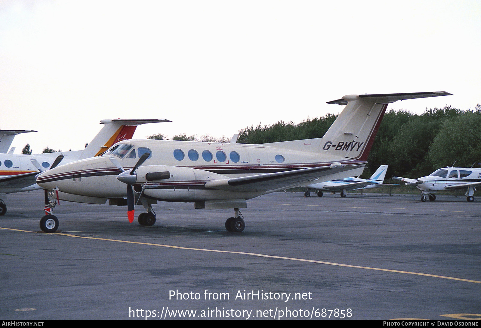 Aircraft Photo of G-BMVY | Beech 200 Super King Air | AirHistory.net #687858