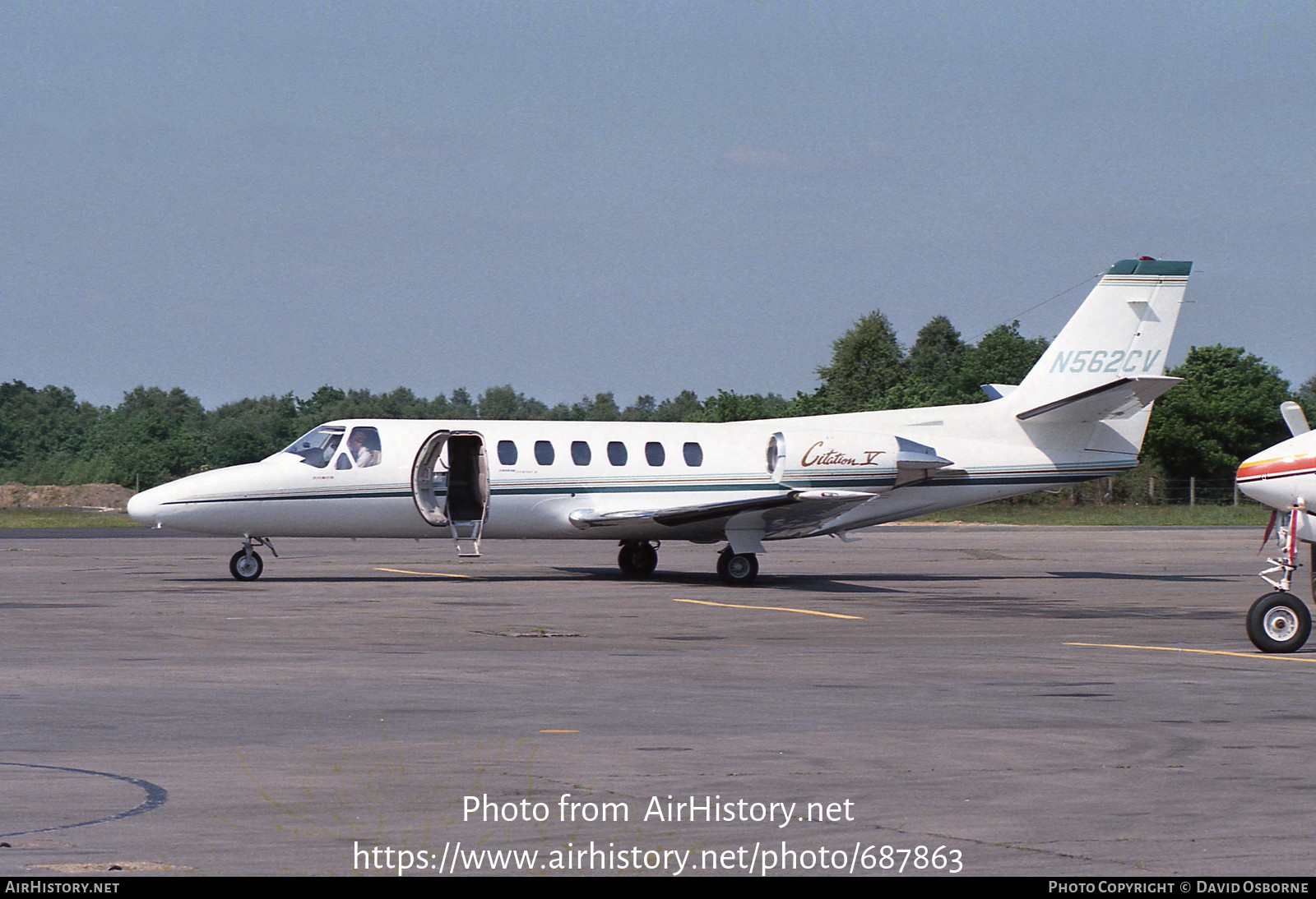 Aircraft Photo of N562CV | Cessna 560 Citation V | AirHistory.net #687863