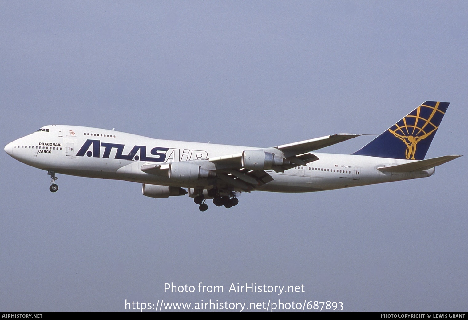 Aircraft Photo of N507MC | Boeing 747-230B(SF) | Dragonair Cargo | AirHistory.net #687893