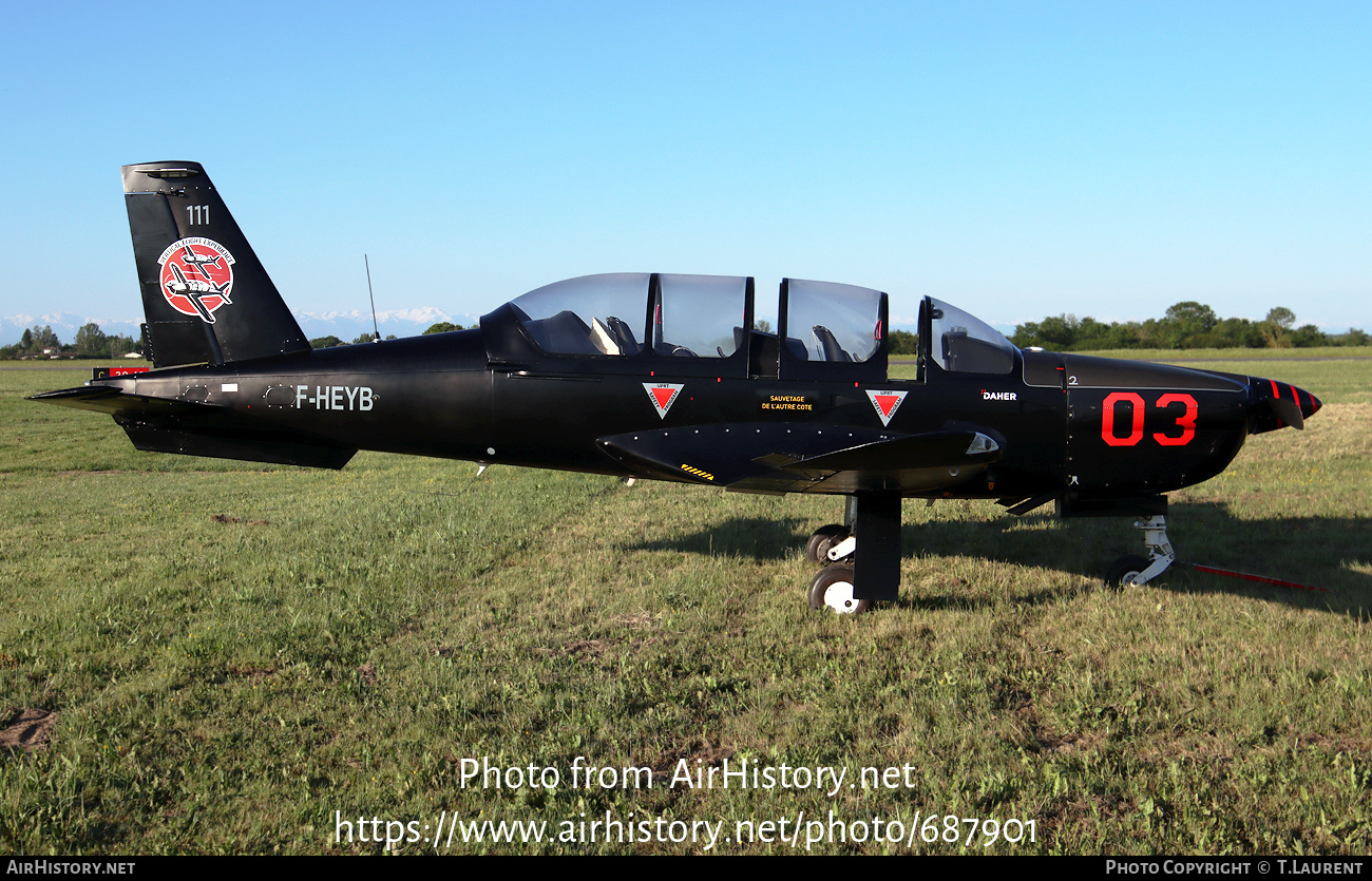 Aircraft Photo of F-HEYB | Socata TB-30 Epsilon | Vertical Flight Experience | AirHistory.net #687901