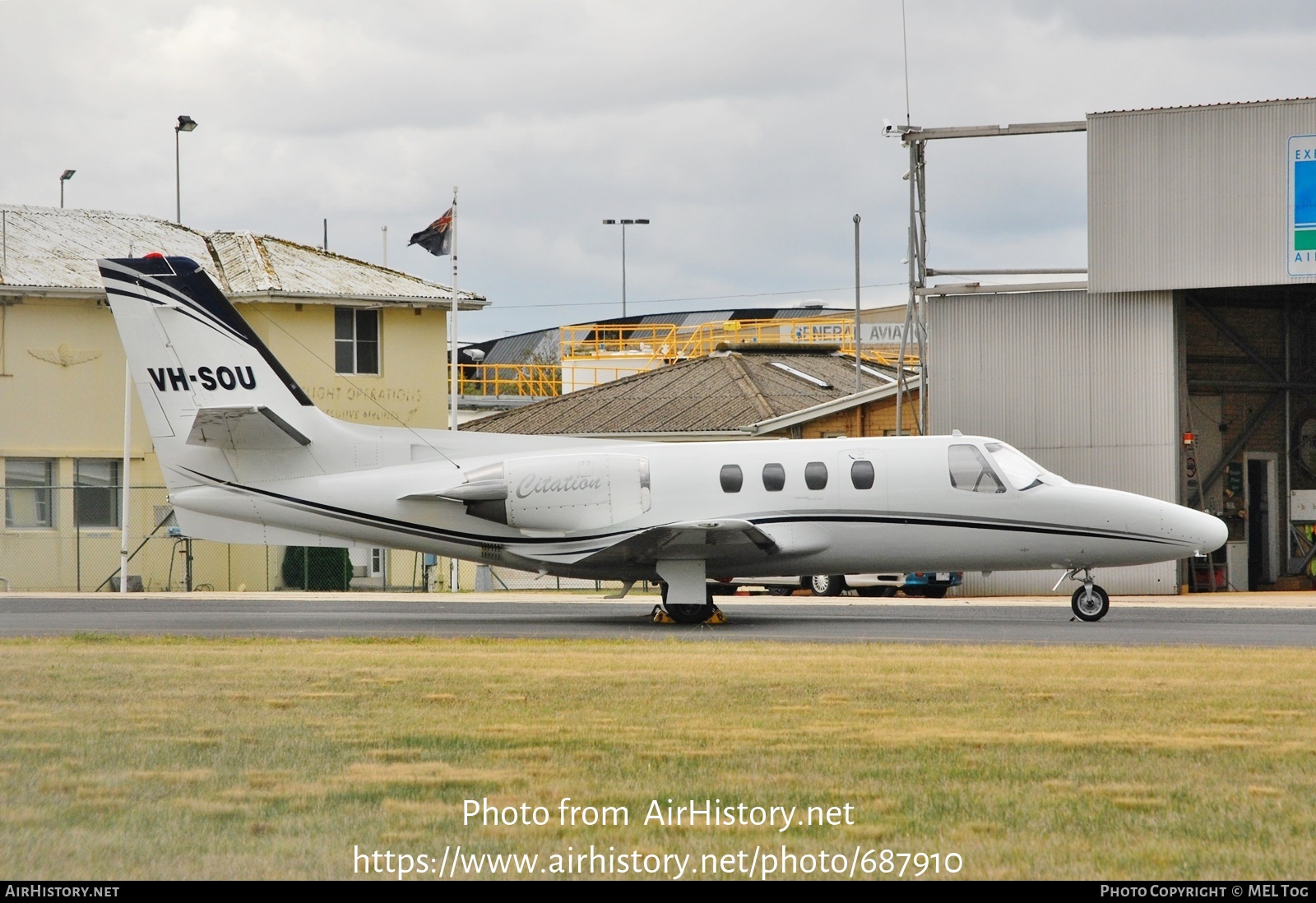 Aircraft Photo of VH-SOU | Cessna 500 Citation | AirHistory.net #687910