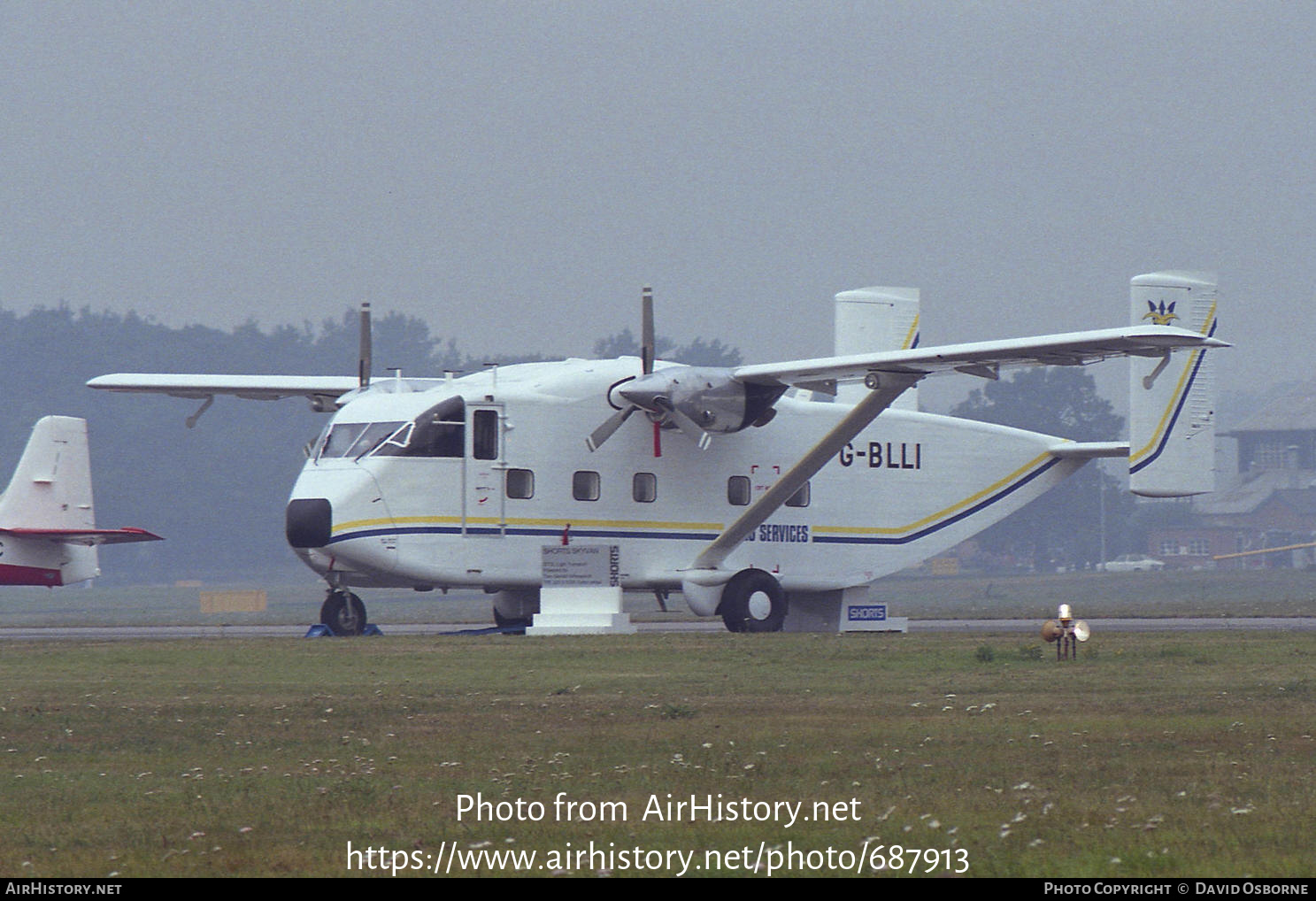 Aircraft Photo of G-BLLI | Short SC.7 Skyvan 3-100 | Aero Services Barbados | AirHistory.net #687913