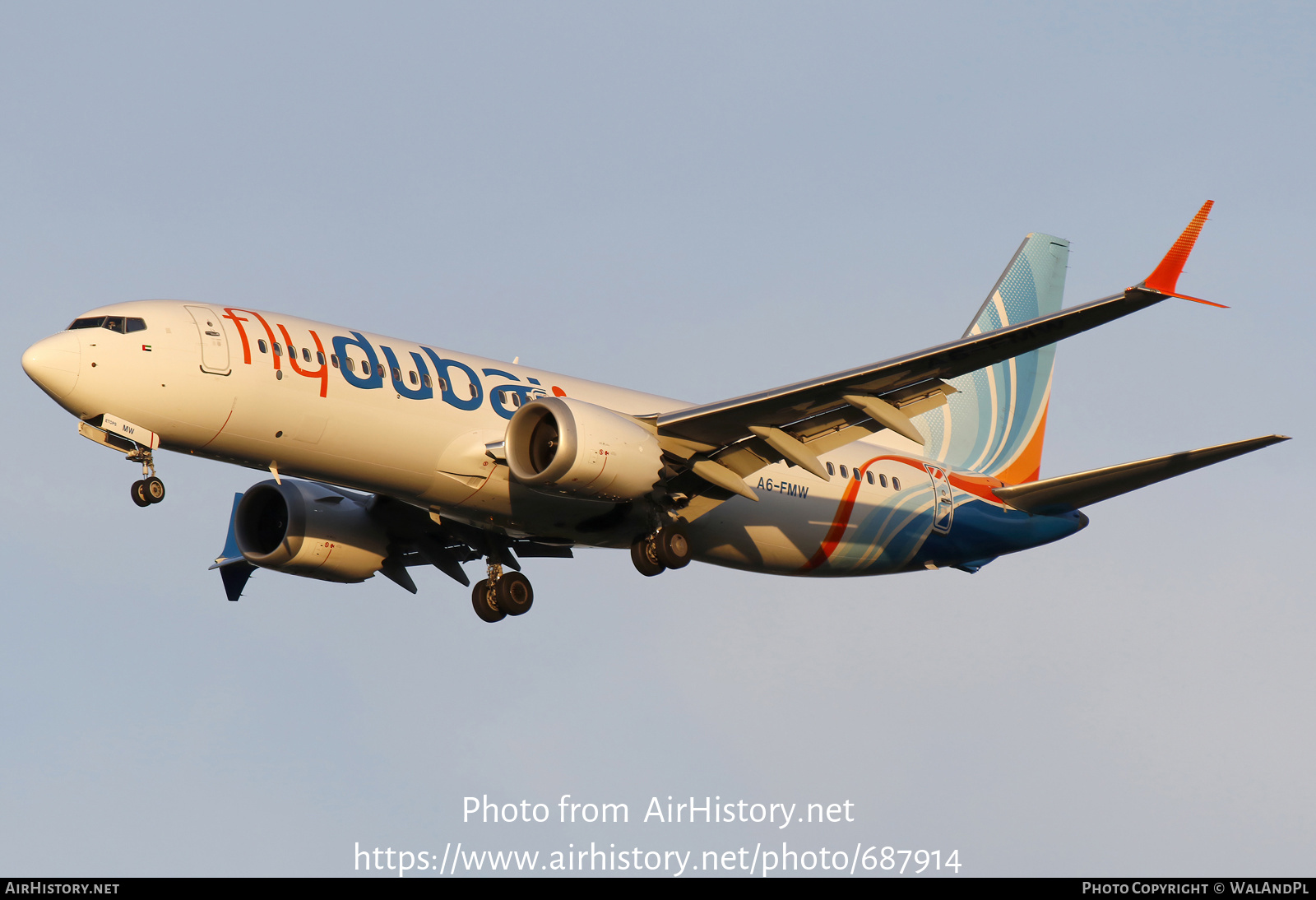 Aircraft Photo of A6-FMW | Boeing 737-8 Max 8 | Flydubai | AirHistory.net #687914