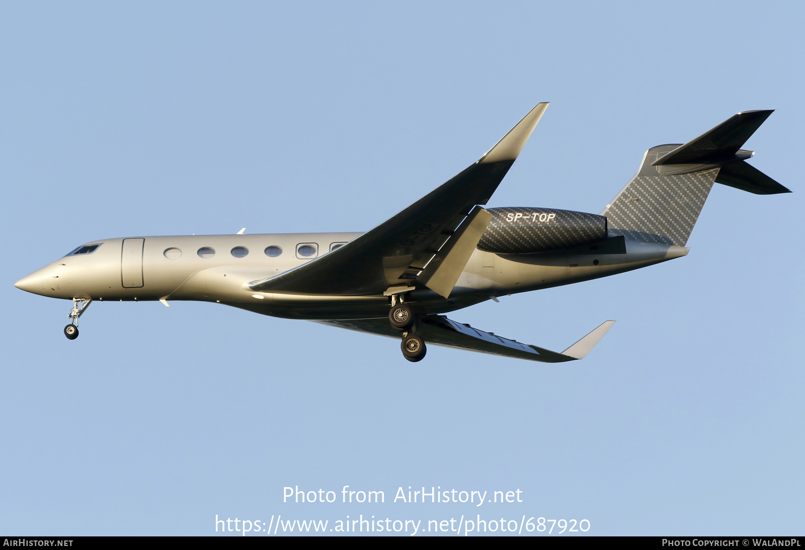 Aircraft Photo of SP-TOP | Gulfstream Aerospace G650ER (G-VI) | AirHistory.net #687920