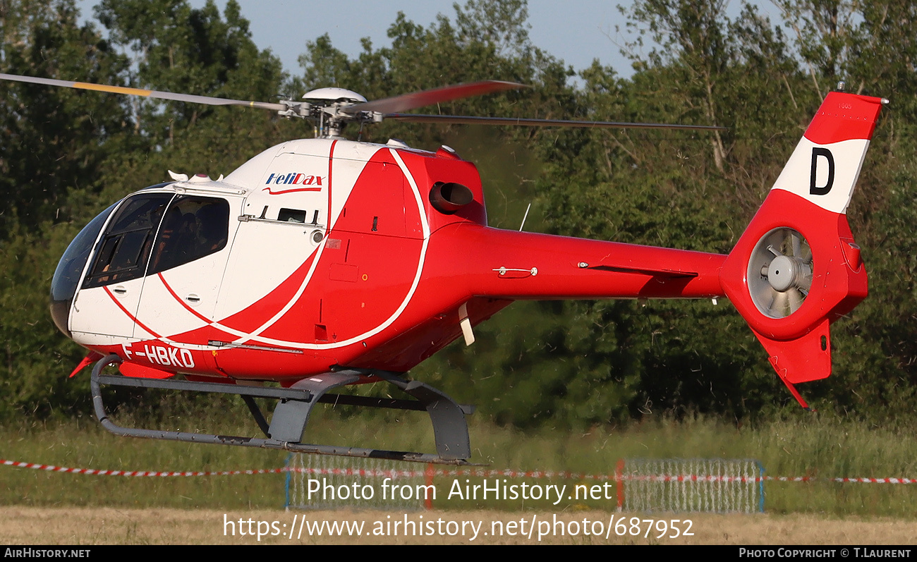 Aircraft Photo of F-HBKD | Eurocopter EC-120B Calliopé | HeliDax | AirHistory.net #687952
