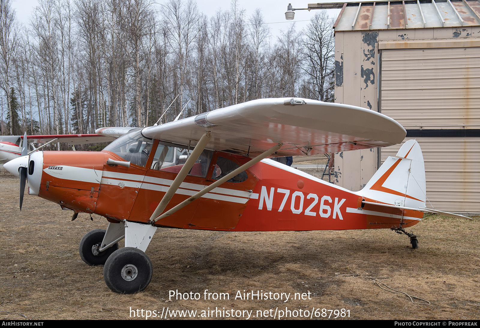 Aircraft Photo of N7026K | Piper PA-20 Pacer | AirHistory.net #687981