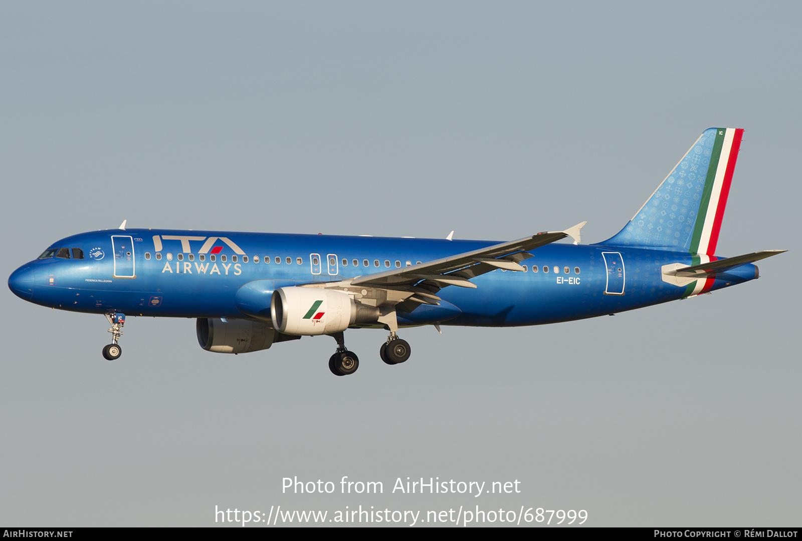 Aircraft Photo of EI-EIC | Airbus A320-216 | ITA Airways | AirHistory.net #687999