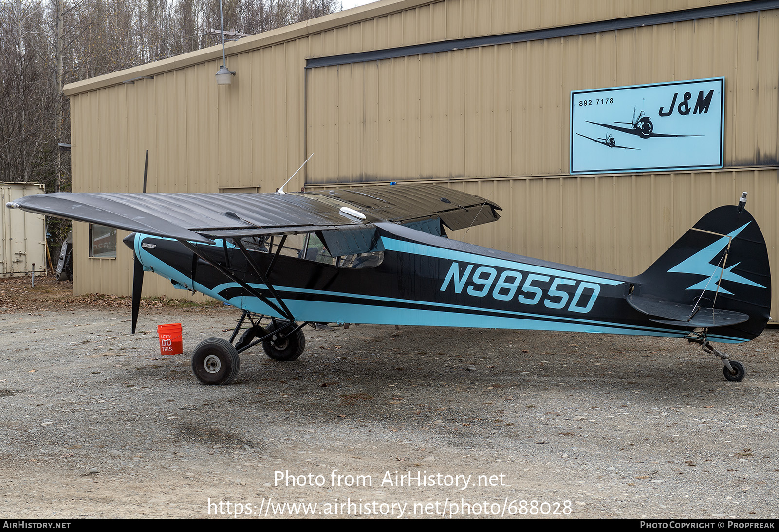 Aircraft Photo of N9855D | Piper PA-18A-150 Super Cub | AirHistory.net #688028