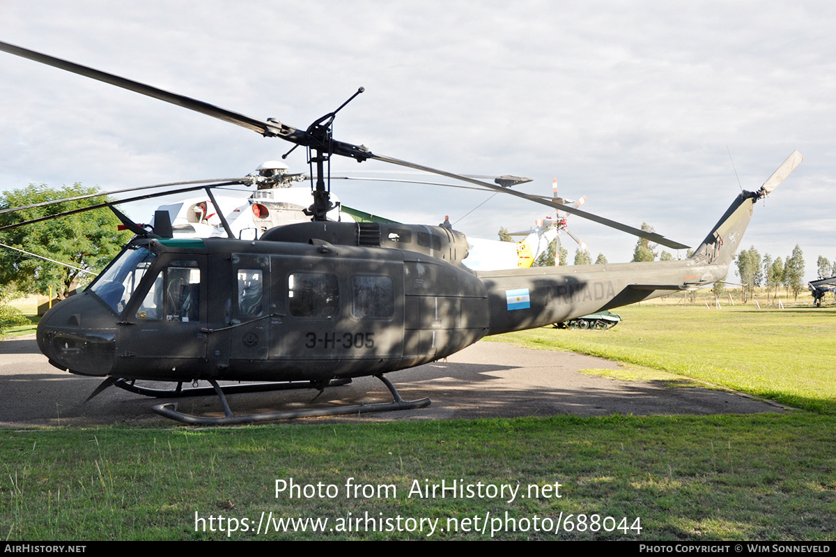 Aircraft Photo of 0876 | Bell UH-1H Iroquois | Argentina - Navy | AirHistory.net #688044